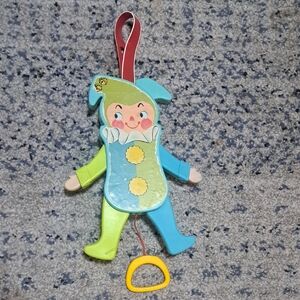 Fisher-Price Colorful Jester Pull Toy